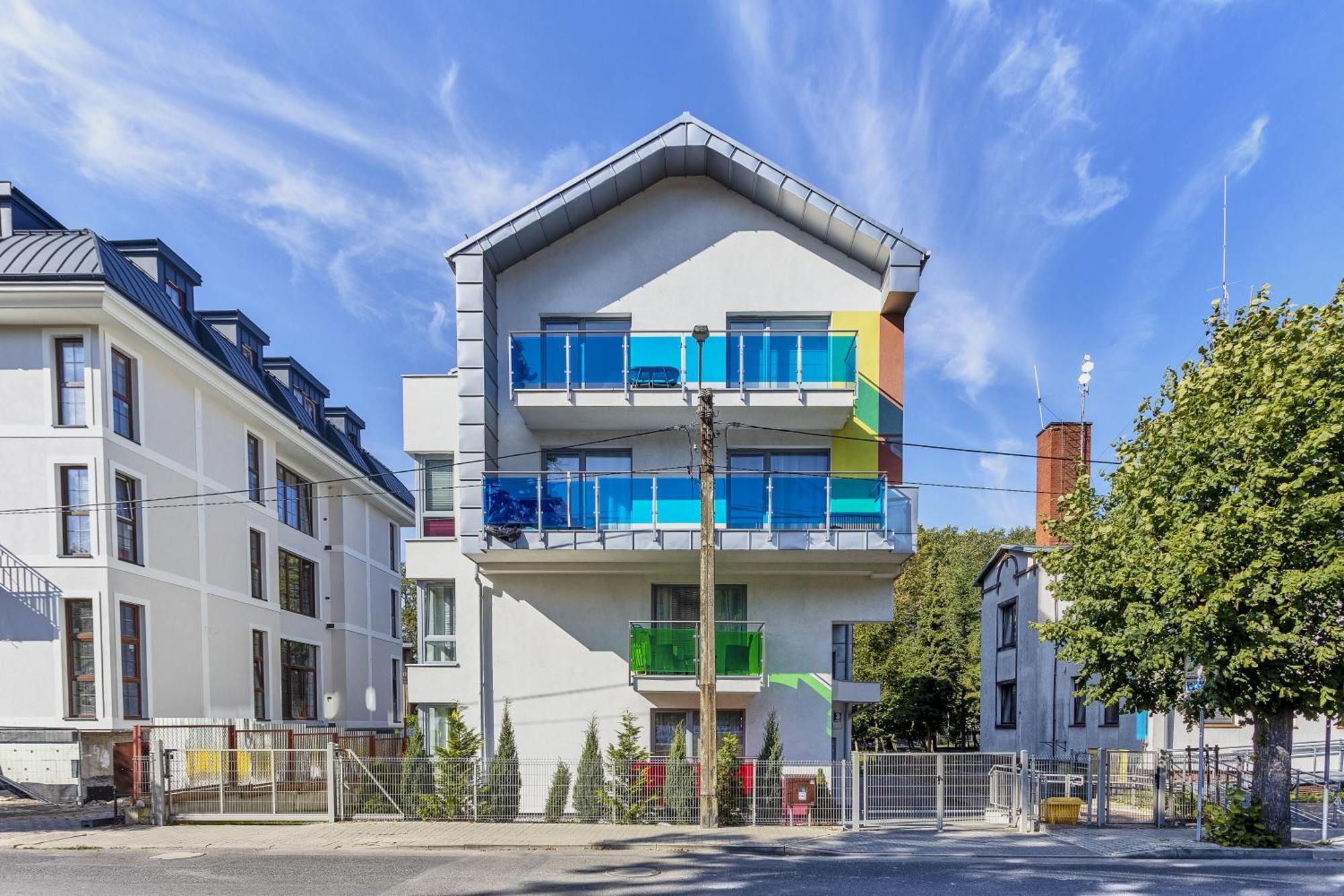 Kolorowe Balkony By Baltic Home Miedzyzdroje Eksteriør billede